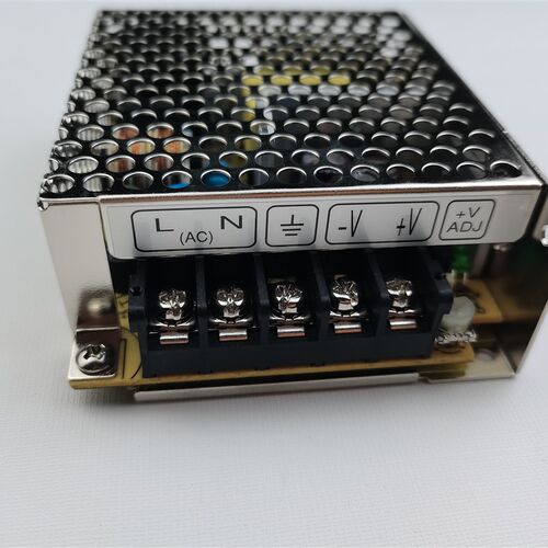 台湾明纬24V35W电源供应器RS-35-24开关电源P系列专用耐高温抗震