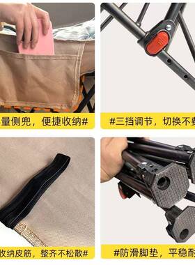 两用折人LJI叠床椅公室午休人床单户外成新型不占空间陪护午睡办