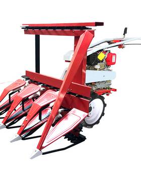 Small corn harvesting high horsepower wheat grass harvesting