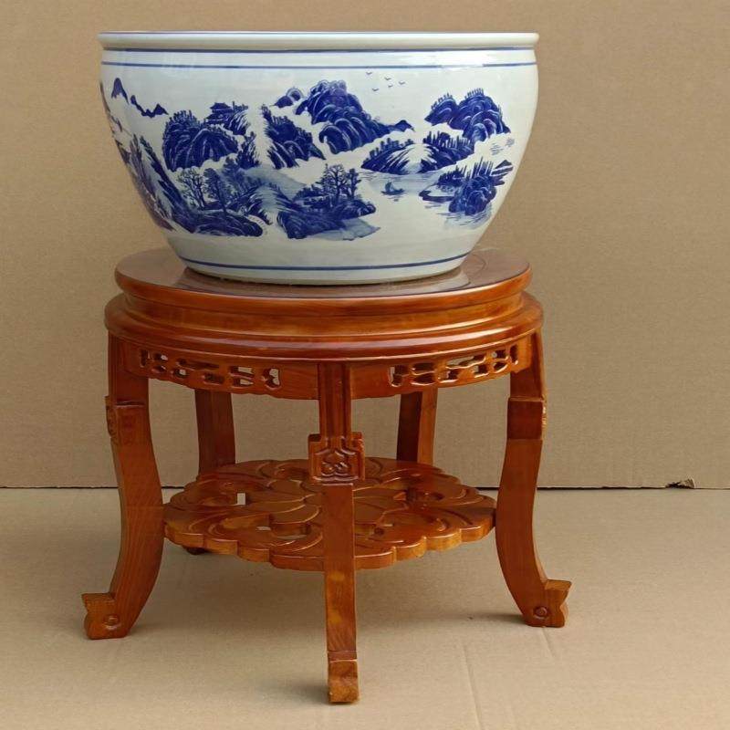 舞凳实圆木花架凳家用直径30工木头花中式客厅盆景鱼缸酒坛水跳缸,基础建材,脚轮/万向轮,淘宝优惠券,粉丝福利购,淘宝优惠卷