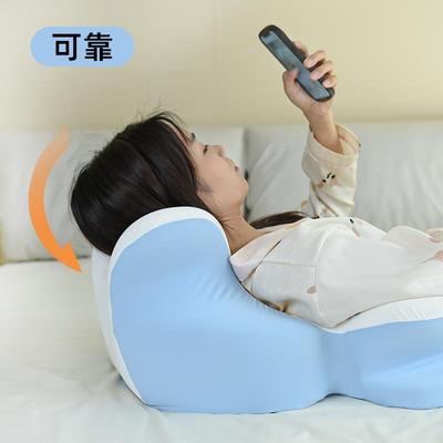 趴鲸鱼枕枕跨境异形塌枕头pillow蝶睡形记忆棉枕头不护颈枕枕慢回
