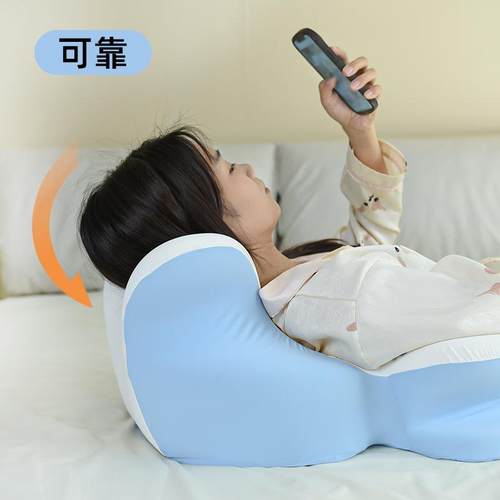 趴鲸鱼枕枕跨境异形塌枕头pillow蝶睡形记忆棉枕头不护颈枕枕慢回