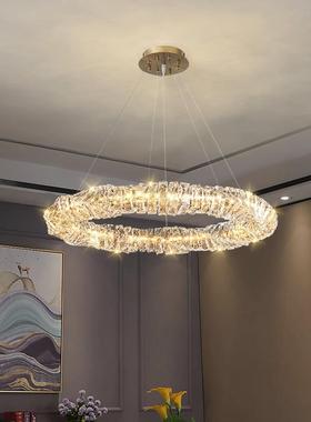 BJ6287轻奢水晶客厅灯吊后现简约大气别墅餐厅代奢高档华设计师款