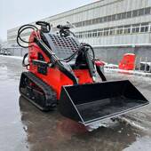 履带式 滑12移载机 用小铲厂车 装 工搬运装 载农机