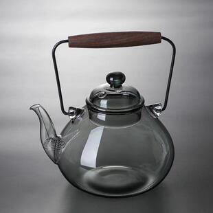 围煮茶桌复古高炉硼硅玻璃炉F769T857提壶梁电陶烧水壶家用玻璃茶