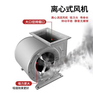 无烟烧烤车木烧烤545炉商用吸环保化大型移动摆摊炭净器平风款 烧