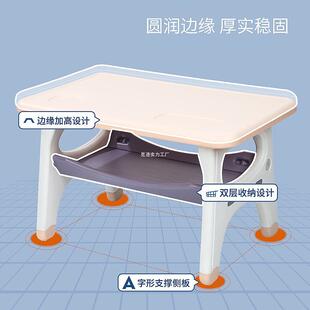 儿儿童桌椅组合字套装家029习用幼园写方桌椅组合宝宝学画画书桌