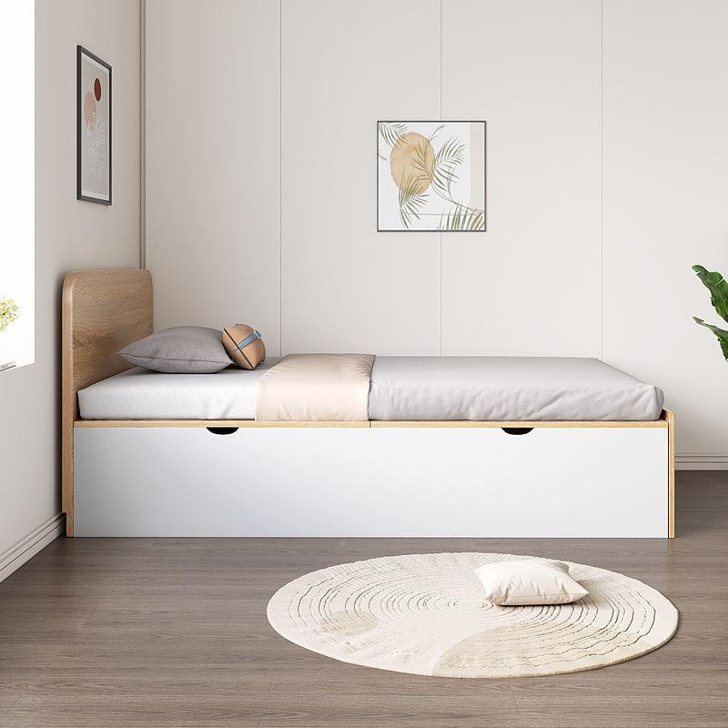 储物单人床1M高箱收纳VCI简约屋翻板式床出租多功能小侧气压靠床