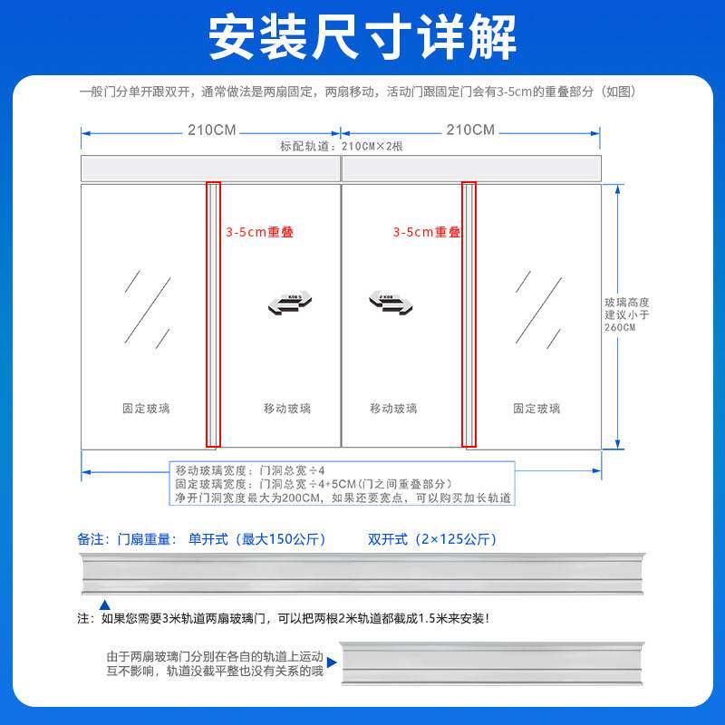 源头厂家自动感应门自动门电机整套机组超市商场电动门平移门