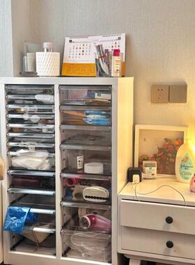 a4文件柜抽式样28139品屉整理底柜美甲彩油妆甲胶平收纳柜蛋糕店烘焙柜