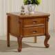 桃红色乡整装 实棕木床头柜简约现代色美式 胡602 卧室床边收纳储村