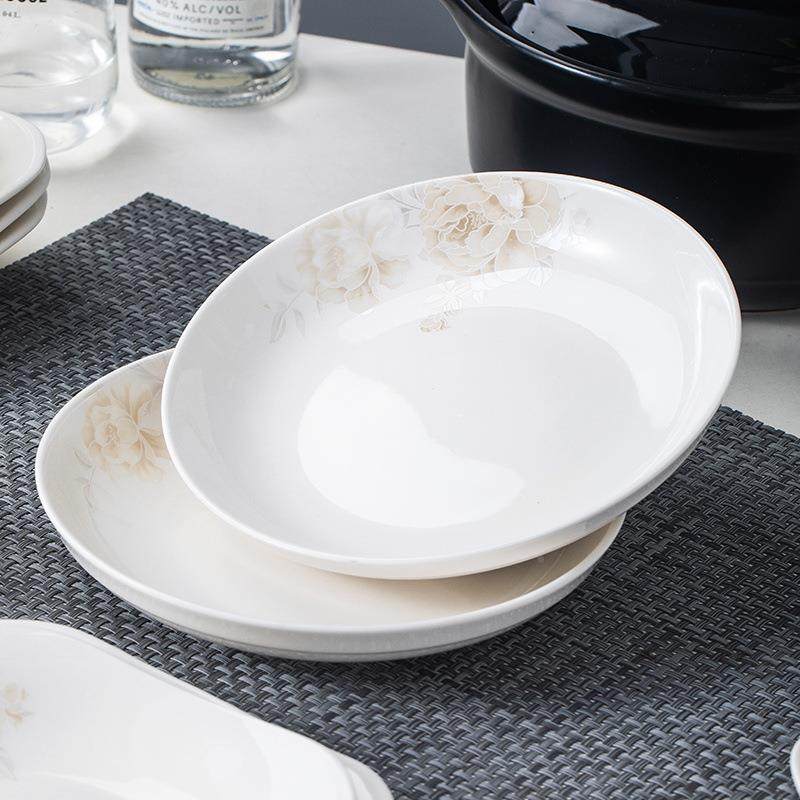 家碗碟套装1子0人新款饭碗面碗盘Z1204鱼用盘号大汤碗卡通风组合,餐饮具,餐具瓷器套装,淘宝优惠券,粉丝福利购,淘宝优惠卷