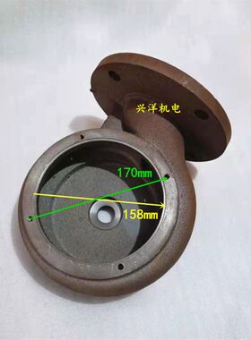 污水泵配件蜗壳泵头底座叶轮上海人民污水泵WQ-3kw/4qkw-2/3/4寸