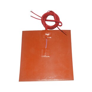 link 3D打印机配件方形背胶硅胶加热垫350x350mm发热片 cnc