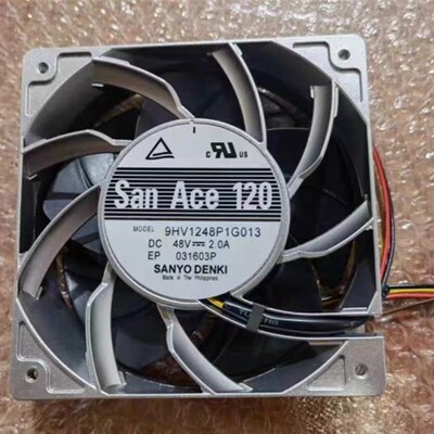 三洋48V 9HV1248P1G013/G001/G008/G012 9HV1248P1H003大风量风扇