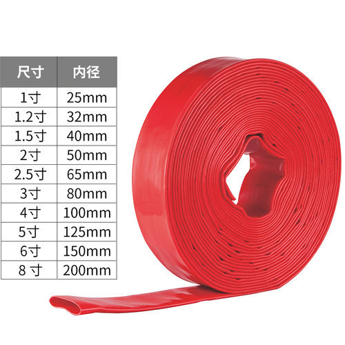 潜水泵污水泵水泵水带水管1寸2寸3寸4寸5寸6寸7寸8寸防爆涂塑软管