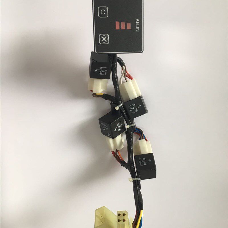 空调面板适用于大巴客车中巴校车配件控制器DLQ2-074A 4个继电器