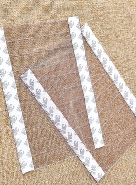 热销1000片装1X14CM超市跳跳卡条透明条弹片摇摇卡广告牌价格夹子