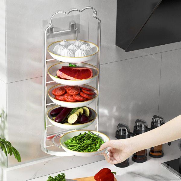 不锈钢厨房置物架台面多层碗碟备菜配菜盘多功能收纳神器放菜架子,厨房/烹饪用具,配菜/备菜盘,淘宝优惠券,粉丝福利购,淘宝优惠卷