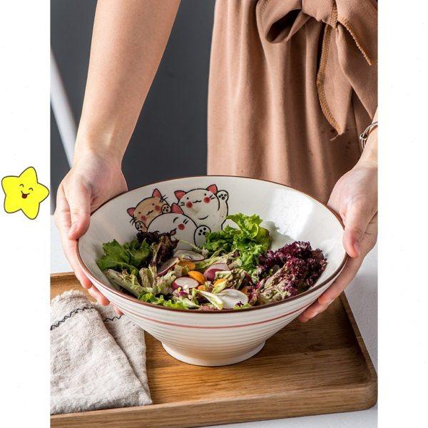 日式吃面碗面碗家用大号大碗汤碗陶瓷拉面碗斗笠喇叭碗螺蛳粉辛拉,节庆用品/礼品,文化创意餐具,淘宝优惠券,粉丝福利购,淘宝优惠卷
