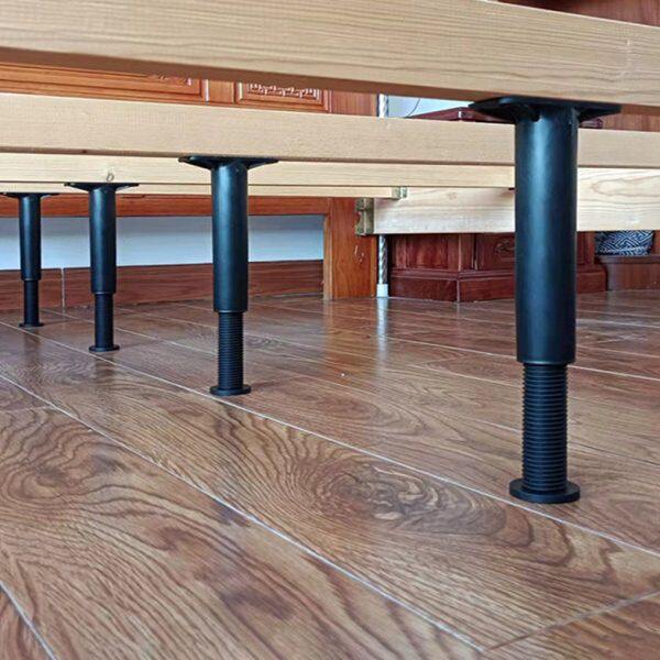 横梁支撑脚塑钢脚床板支撑架床架子杆床底承重支架骨架床撑加固柱