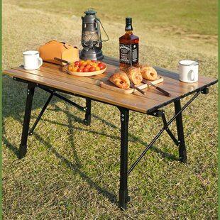 原始人户外折叠桌便携桌椅铝合金蛋卷桌超轻野餐露营野营用品装备
