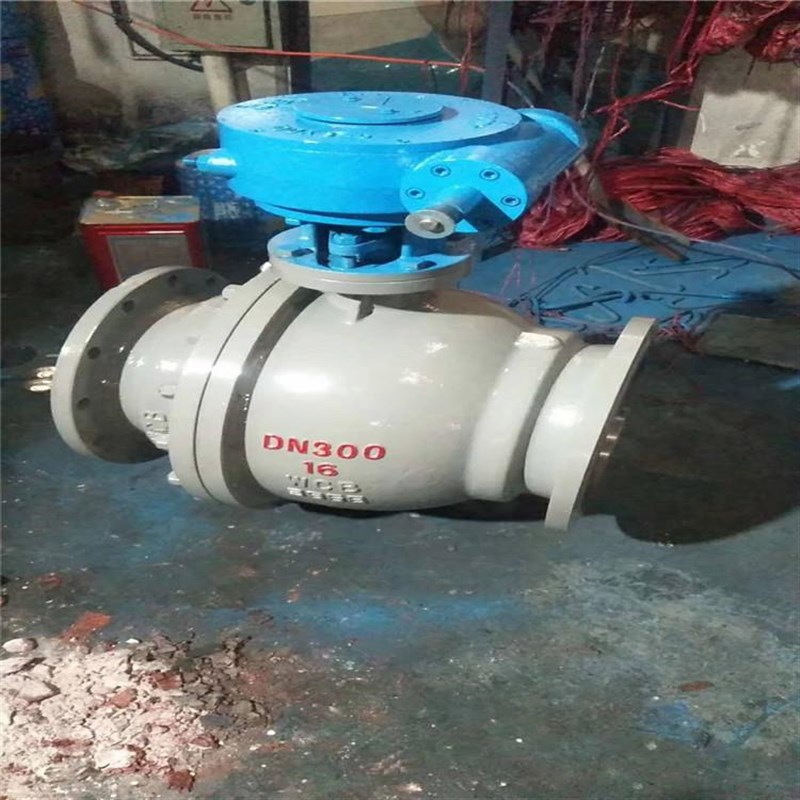 Q41H-40C 工业法兰球阀 DN50手动覆合法兰硬密封球阀X WCB材质