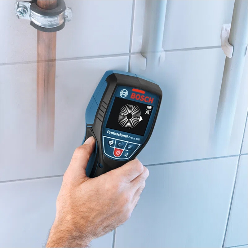 博世墙体探测仪电线钢筋金属墙内水管寻线器透视GJMS120/D-tect12