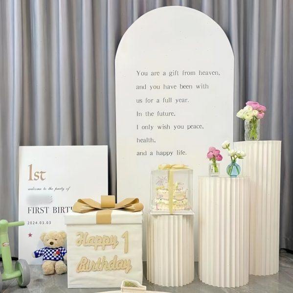 白色背景周岁生日布置周岁礼宴男孩女孩背景墙kt板装饰场景定制,节庆用品/礼品,装扮布置套餐,淘宝优惠券,粉丝福利购,淘宝优惠卷