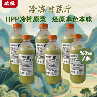 HPP 原浆纯果浆果茶咖啡蛋糕烘焙鲜榨冷榨NFC浓缩液 冷冻甘蔗汁