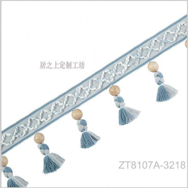 【一米价】挪威森林系列扎穗窄花带幅宽88mm靠包花带花边简约床旗