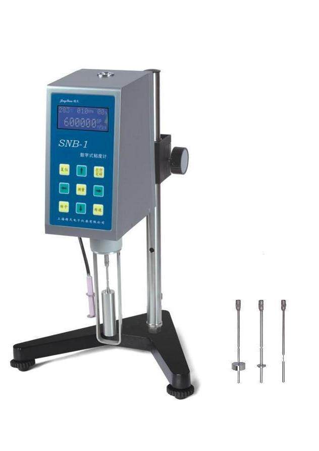 上海精天数字粘度计SNB-1型数显旋转式油漆涂料粘度计数字粘度计
