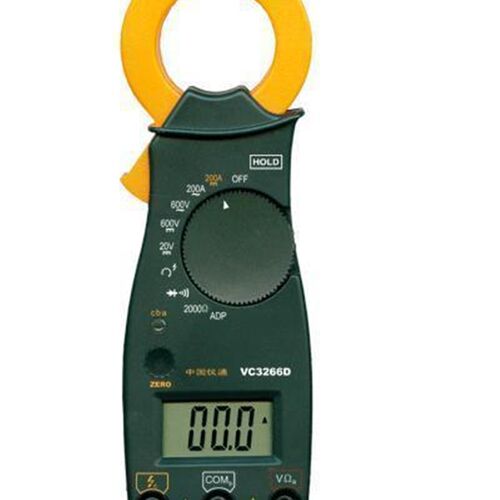 全新正品 VC3266D(交直流) 便携式数字钳形万用表  交直流钳表
