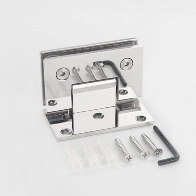 Glass Door Bathrooms Stainless Steel 304 Wall Mount Glass Sh