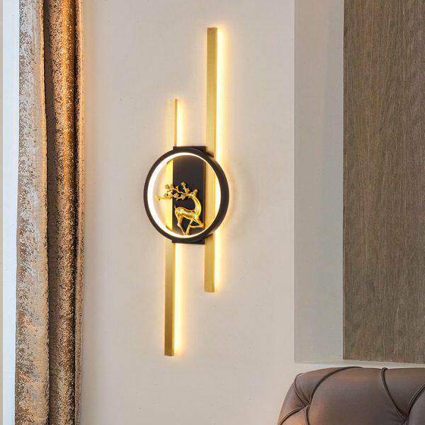 壁灯轻奢客厅电视墙背景墙灯新款卧室现代简约极简长条装饰格栅灯