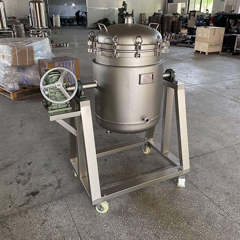 不锈钢钛棒过滤器 活性炭可翻转砂棒滤棒过滤机耐强酸碱保温设备