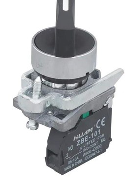 XB4三档二档旋钮 XB4-BD33 BD53BD25BD21BJ33自锁旋钮按钮开关