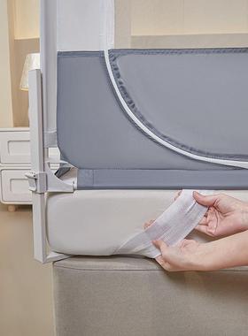 防摔纹帐免安装婴儿防一止掉童床Ylk家用全蚊帐三开门拉链床单体