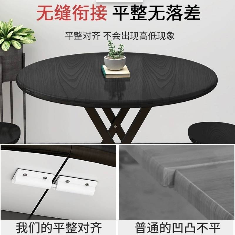 折叠桌子圆桌餐桌家用户外桌椅便携摆摊小简易吃饭桌租房直销热卖