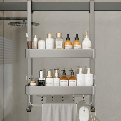 浴厕室DRZ置物所架淋浴挂房挂架子免打孔洗澡间篮卫生间挂钩挂杆