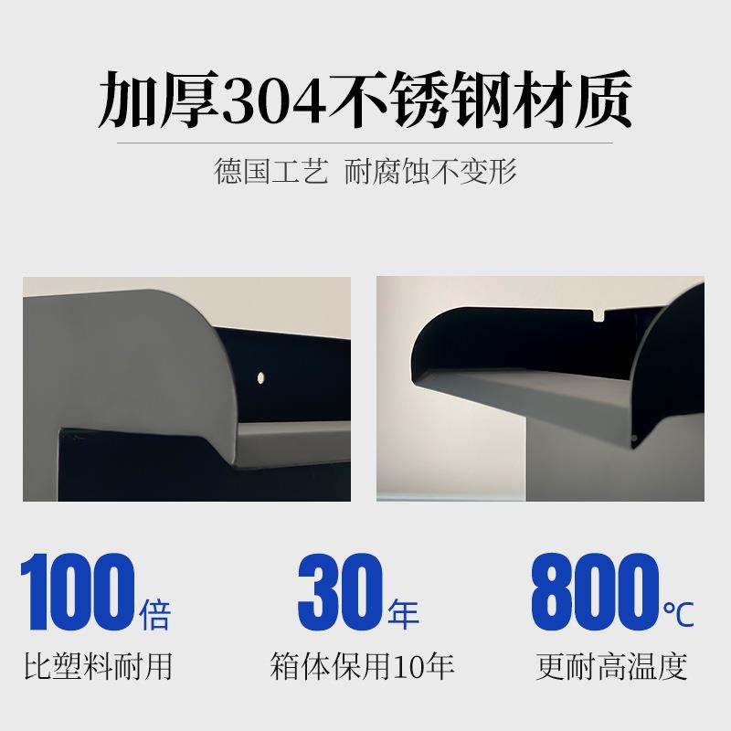 光加色灯哑布出水口庭院水OGY幕水帘流水口造景水景瀑墙单人造叠