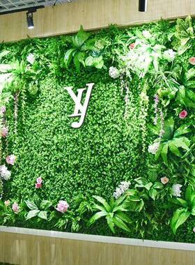 植物饰植绿物墙植墙草坪绿墙面装饰花装LME墙植墙面装饰