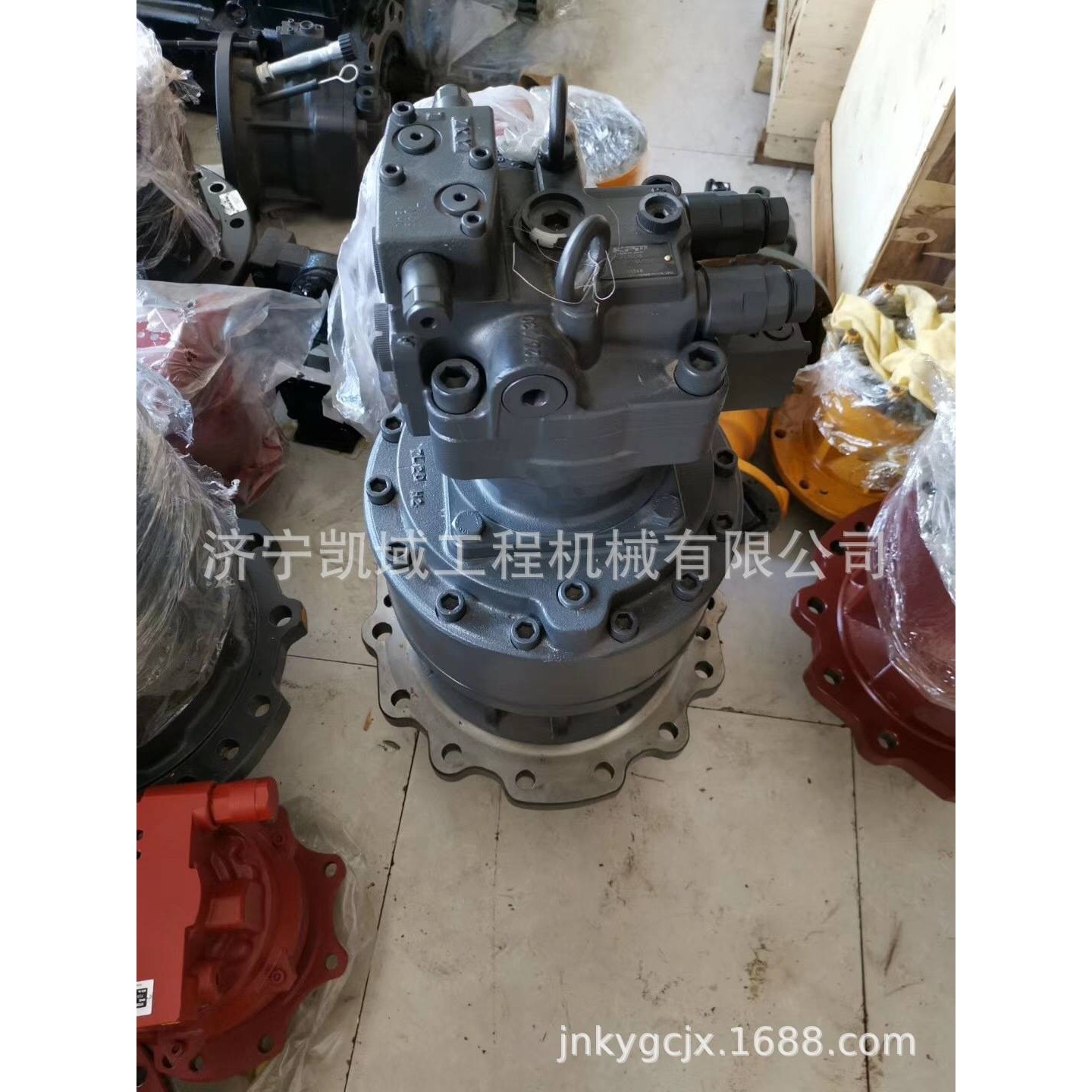 徐工XE470挖掘机回转马达及回转减速机总成 M5X130CHB回转马达