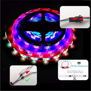 LED灯带全50变跑50幻彩灯条套装马流水RGB彩音乐声控JHX-HC-1换炫