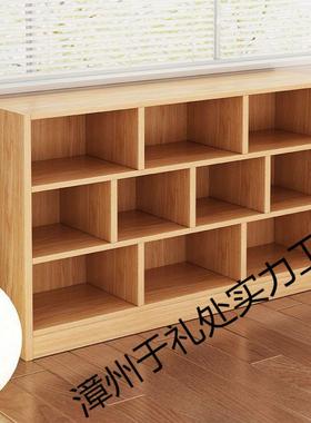 JDH书架书柜物架落地置物多层家用网红具玩收纳柜柜多置功能储物