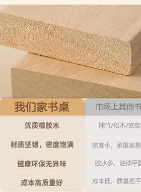 实木折叠桌书室学桌生家用电脑桌卧小户型床边54545学习小子简易