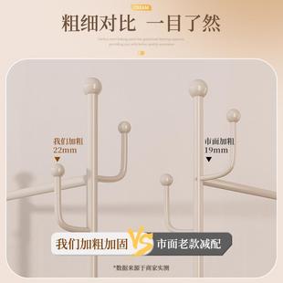 衣架落地架卧室型衣挂小衣架床边家用衣服挂架不占地帽床F778T8J6