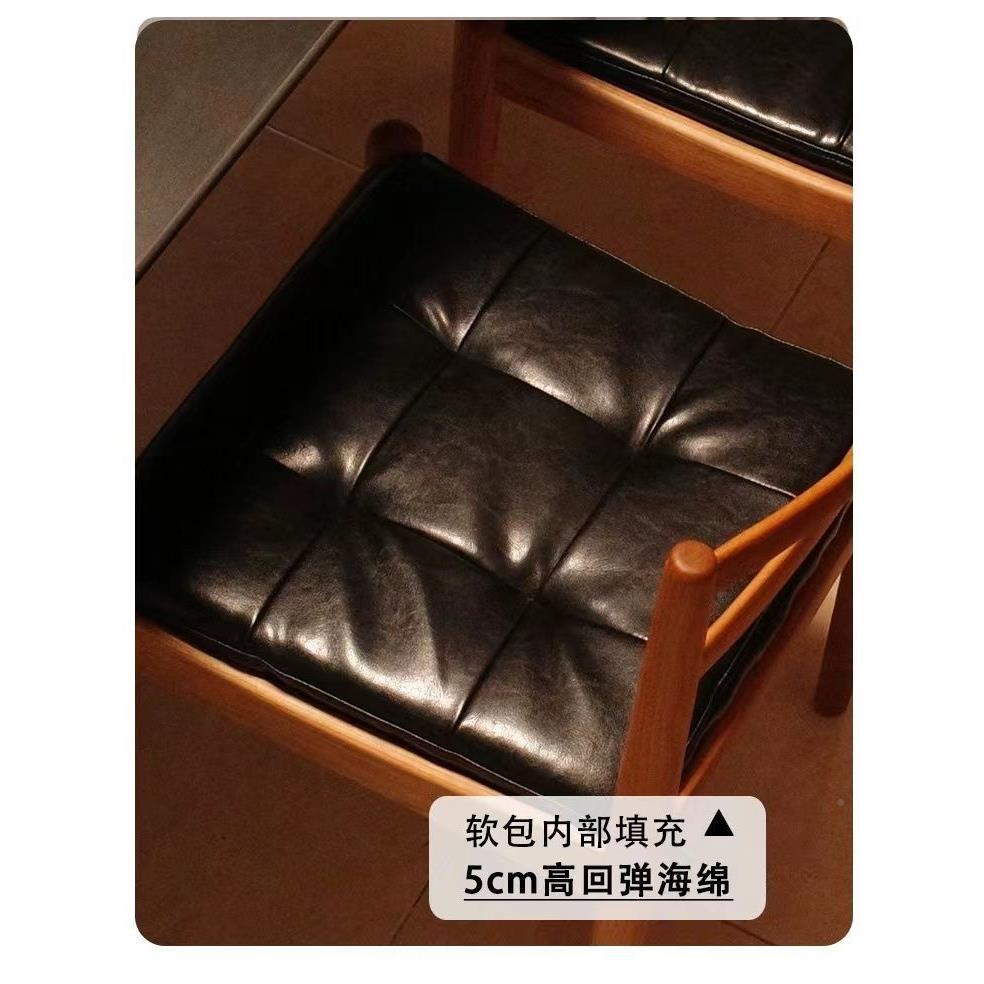 全TZJ实木小户型家用简约椅椅子休餐靠闲椅软包背椅小户型日式复