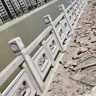 【护栏】河石道大理栏ali-7136石材刻栏杆园林青石雕雕石桥花岗岩