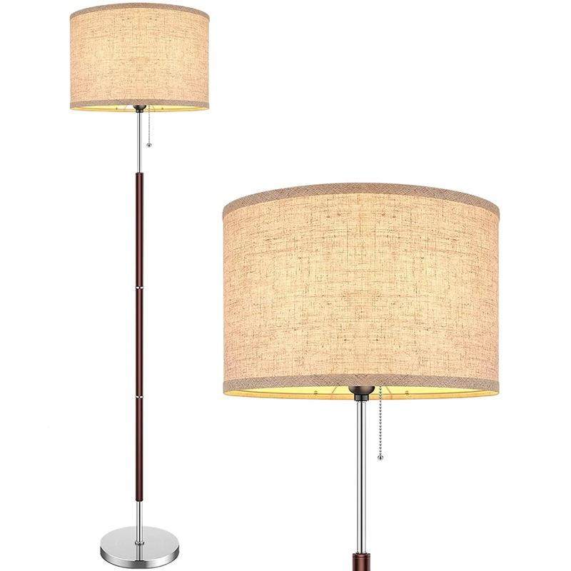 客落地灯沙卧发装厅饰台灯简约现代拉链开关跨境书立房室式129落